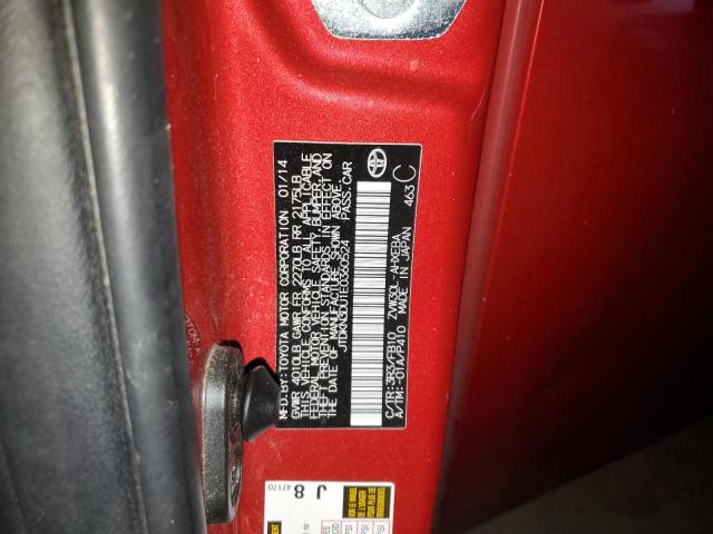 Photo 10 from auction – 2014 TOYOTA PRIUS with VIN JTDKN3DU1E0360524