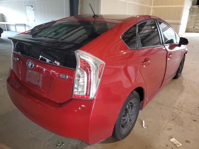 Photo 4 from auction – 2014 TOYOTA PRIUS with VIN JTDKN3DU1E0360524