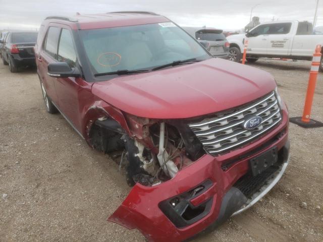FORD EXPLORER X 2016 with VIN 1FM5K8D8XGGA25337 - Photo from auction