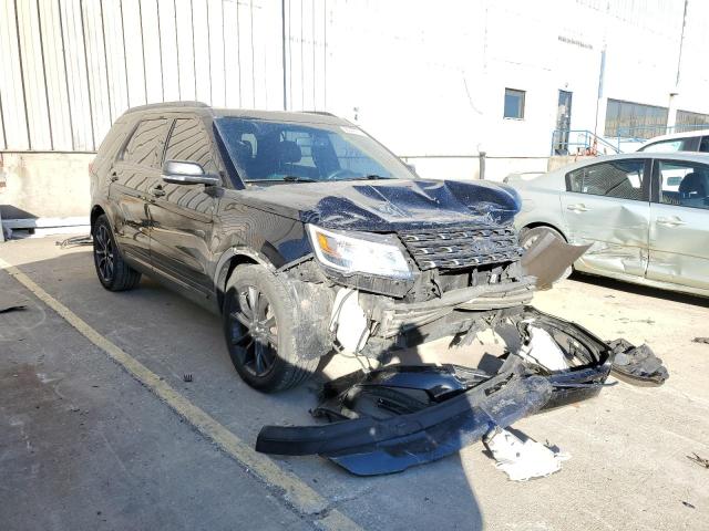 FORD EXPLORER X 2017 with VIN 1FM5K7D83HGA42380 - Photo from auction