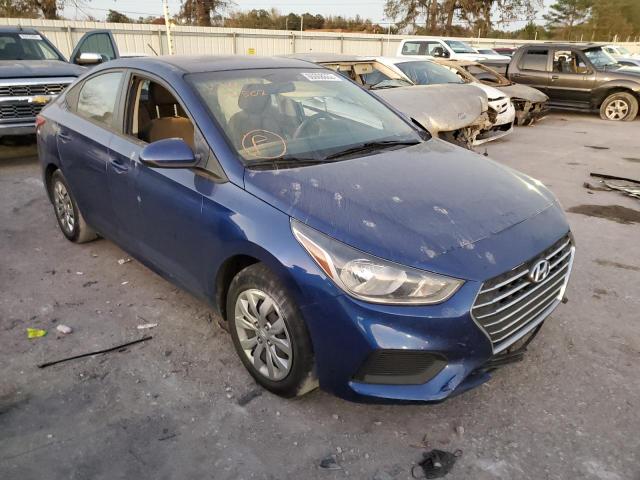 HYUNDAI ACCENT SE 2019 with VIN 3KPC24A3XKE051507 - Photo from auction