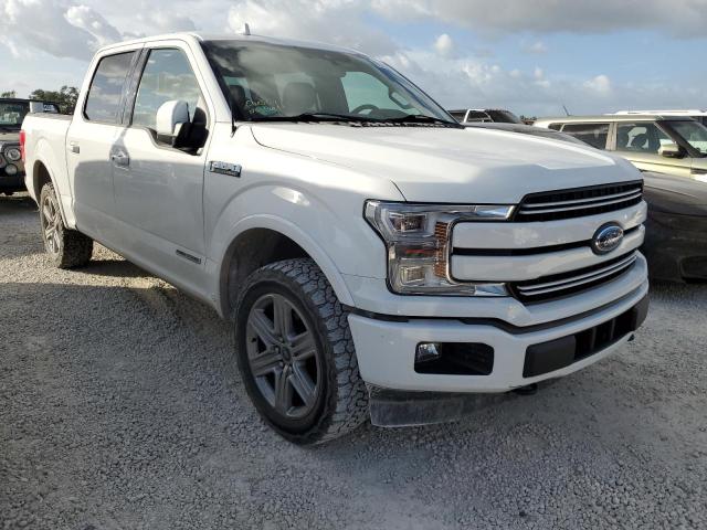 FORD F150 SUPER 2018 with VIN 1FTFW1E16JFC53287 - Photo from auction