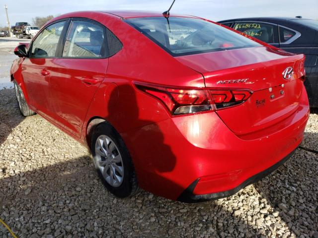Photo 3 from auction – 2019 HYUNDAI ACCENT SE with VIN 3KPC24A31KE080751