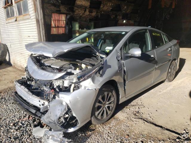 Photo 2 from auction – 2021 TOYOTA PRIUS PRIM with VIN JTDKAMFP1M3189666