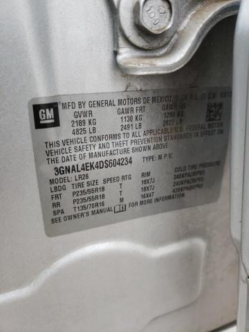 Photo 10 from auction – 2013 CHEVROLET CAPTIVA LT with VIN 3GNAL4EK4DS604234