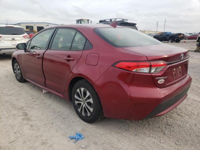 Photo 3 from auction – 2022 TOYOTA COROLLA LE with VIN JTDEAMDE6NJ036115