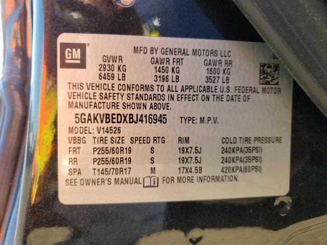 Photo 10 from auction – 2011 BUICK ENCLAVE CX with VIN 5GAKVBEDXBJ416945