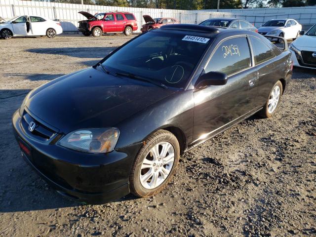 Photo 2 from auction – 2003 HONDA CIVIC EX with VIN 1HGEM22993L060221