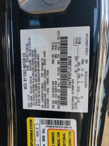 Photo 10 from auction – 2020 FORD MUSTANG with VIN 1FA6P8TH7L5130618