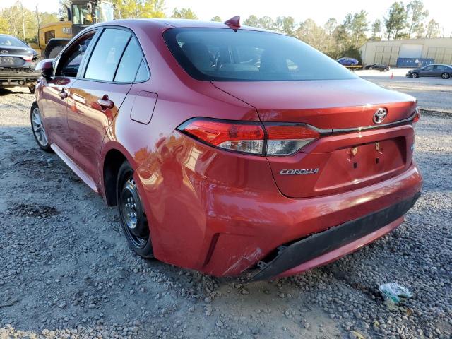Photo 3 from auction – 2021 TOYOTA COROLLA LE with VIN JTDVPMAE2MJ123656