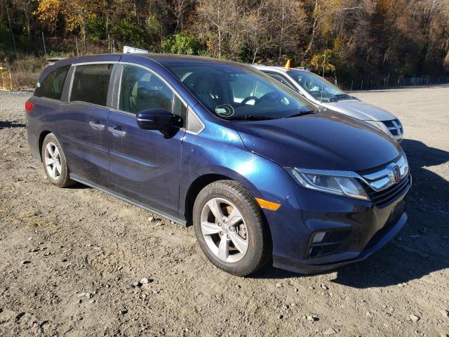 HONDA ODYSSEY EX 2018 with VIN 5FNRL6H70JB035336 - Photo from auction