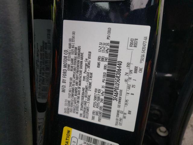 Photo 10 from auction – 2016 FORD FUSION SE with VIN 3FA6P0LU5GR306440