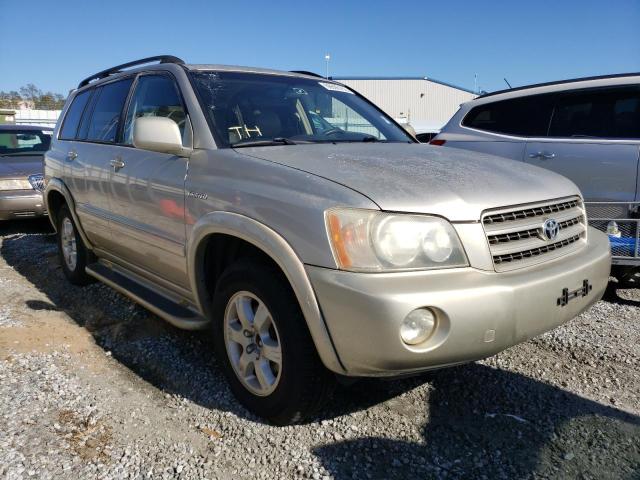 TOYOTA HIGHLANDER 2002 with VIN JTEGF21A320055279 - Photo from auction