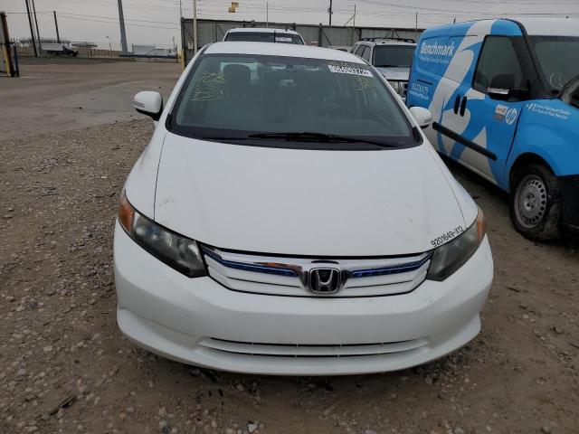 Photo 5 from auction – 2012 HONDA CIVIC HYBR with VIN JHMFB4F23CS000831