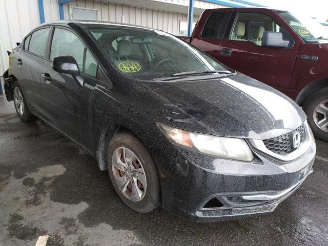 HONDA CIVIC LX 2013 with VIN 19XFB2F54DE273393 - Photo from auction