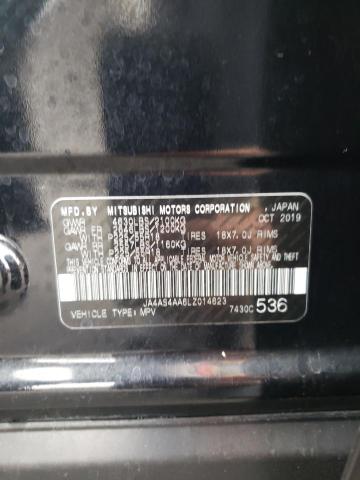 Photo 10 from auction – 2020 MITSUBISHI ECLIPSE CR with VIN JA4AS4AA6LZ014623
