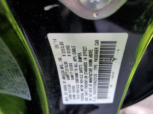 Photo 10 from auction – 2015 HONDA ACCORD SPO with VIN 1HGCR2F50FA020125