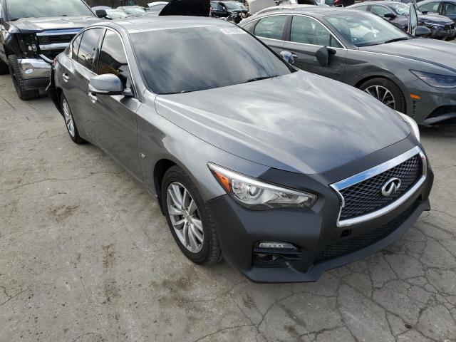 INFINITI Q50 BASE 2015 with VIN JN1BV7AR0FM410799 - Photo from auction