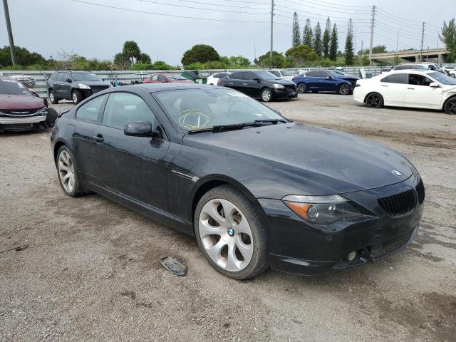 BMW 650 I 2006 with VIN WBAEH13466CR50600 - Photo from auction