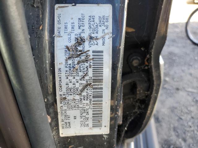 Photo 10 from auction – 2001 TOYOTA 4RUNNER LI with VIN JT3HN87R110356552
