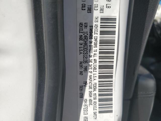 Photo 10 from auction – 2013 DODGE DURANGO SX with VIN 1C4RDHAG3DC512135