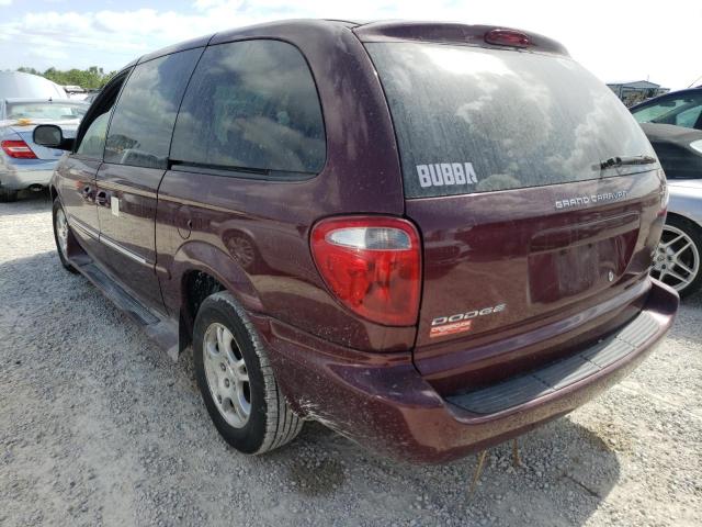Photo 3 from auction – 2002 DODGE GRAND CARA with VIN 2B4GP54LX2R719953