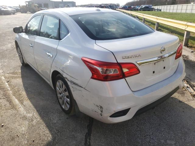 Photo 3 from auction – 2016 NISSAN SENTRA S with VIN 3N1AB7AP8GY301752