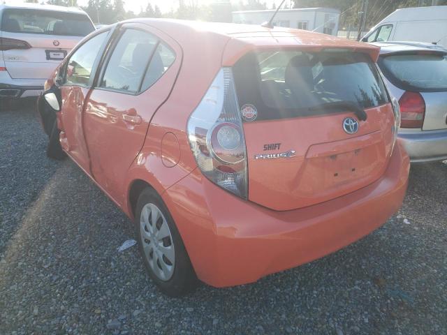 Photo 3 from auction – 2013 TOYOTA PRIUS C with VIN JTDKDTB30D1038138