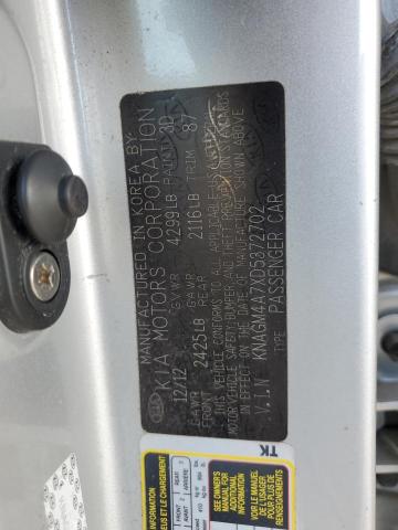 Photo 10 from auction – 2013 KIA OPTIMA LX with VIN KNAGM4A7XD5372702
