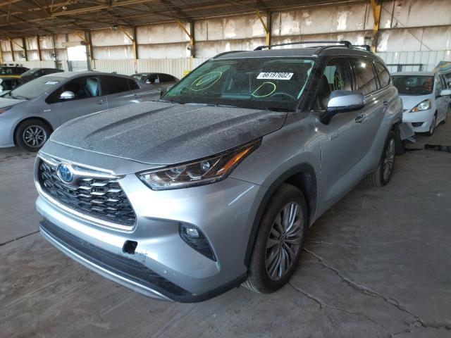 Photo 2 from auction – 2021 TOYOTA HIGHLANDER with VIN 5TDFARAHXMS010652