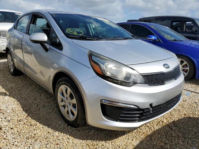 KIA RIO LX 2017 with VIN KNADM4A37H6071627 - Photo from auction
