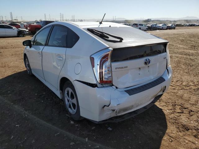 Photo 3 from auction – 2013 TOYOTA PRIUS with VIN JTDKN3DU6D5541779