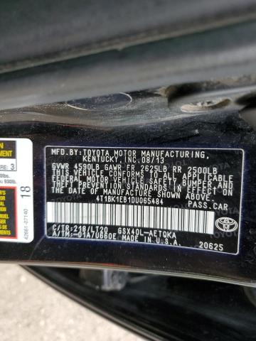 Photo 10 from auction – 2013 TOYOTA AVALON BAS with VIN 4T1BK1EB1DU065484
