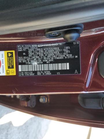 Photo 10 from auction – 2013 LEXUS RX 350 BAS with VIN 2T2BK1BA5DC188309