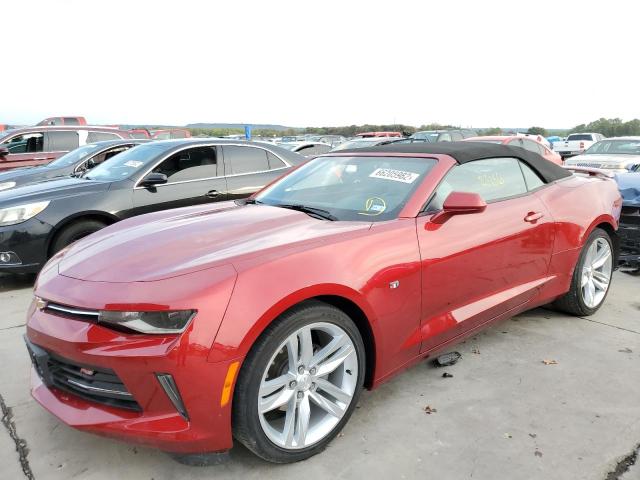 CHEVROLET CAMARO LT 2018 with VIN 1G1FB3DS8J0170022 - Photo from auction
