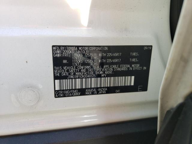 Photo 10 from auction – 2019 TOYOTA RAV4 LE with VIN JTMG1RFV2KD046525