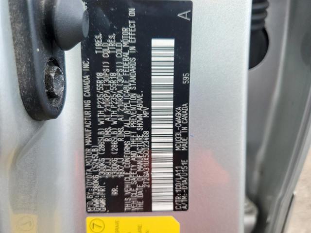 Photo 10 from auction – 2005 LEXUS RX 330 with VIN 2T2GA31UX5C023468