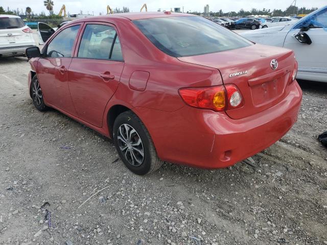 Photo 3 from auction – 2009 TOYOTA COROLLA BA with VIN JTDBL40E199064916