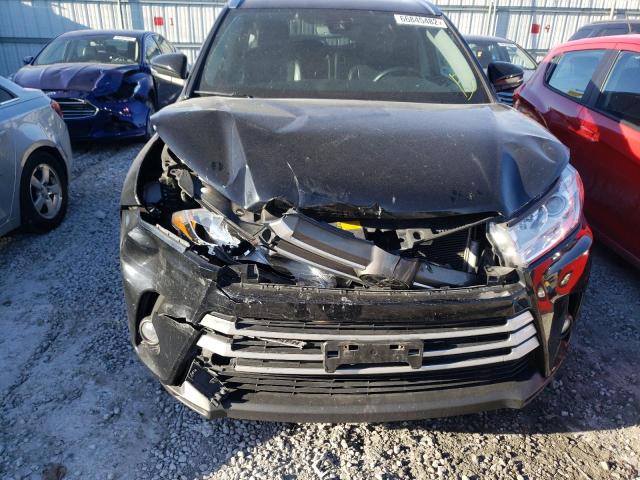 Photo 9 from auction – 2018 TOYOTA HIGHLANDER with VIN 5TDJZRFH4JS537965