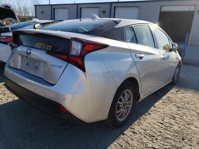 Photo 4 from auction – 2019 TOYOTA PRIUS with VIN JTDKARFU9K3070540