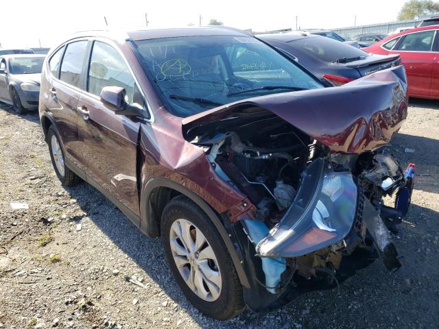 HONDA CR-V EXL 2012 with VIN 5J6RM3H78CL003417 - Photo from auction
