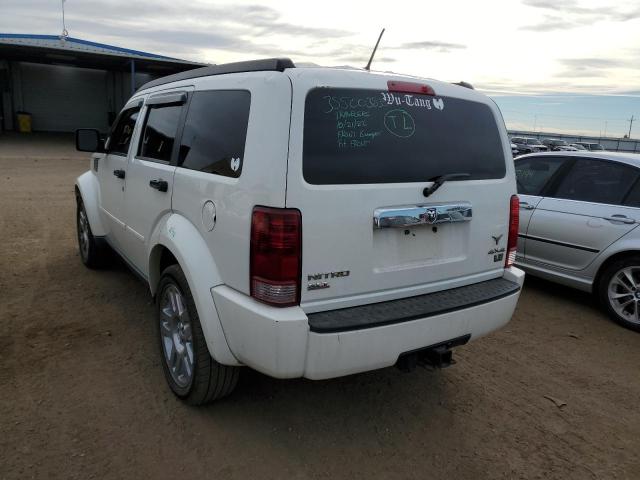 Photo 3 from auction – 2008 DODGE NITRO SLT with VIN 1D8GU58K38W167291