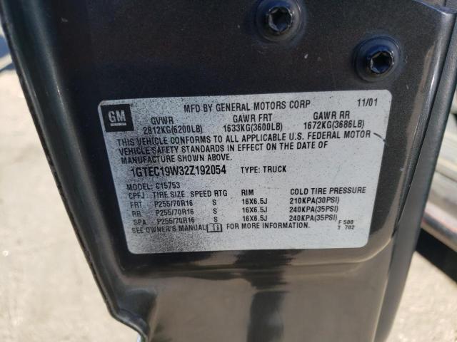 Photo 10 from auction – 2002 GMC NEW SIERRA with VIN 1GTEC19W32Z192054