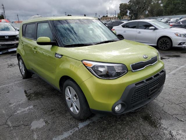 KIA SOUL 2015 with VIN KNDJN2A21F7789356 - Photo from auction