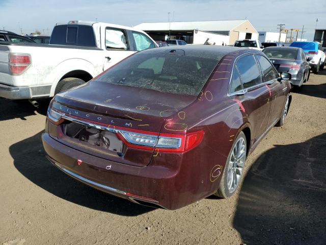 Photo 4 from auction – 2017 LINCOLN CONTINENTA with VIN 1LN6L9NC8H5618895