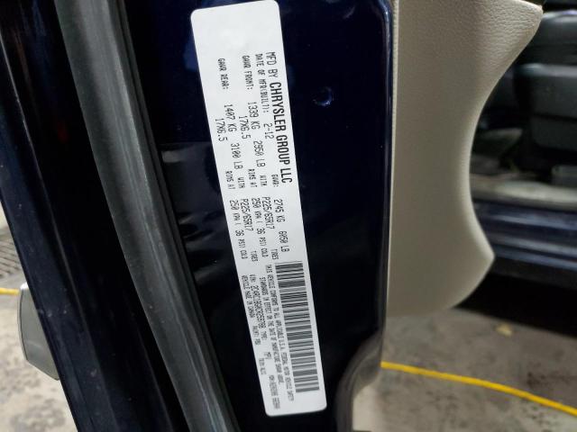 Photo 10 from auction – 2012 CHRYSLER TOWN & COU with VIN 2C4RC1BG0CR259788