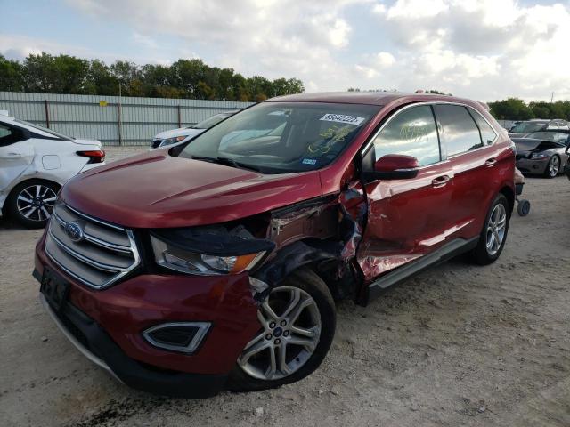 Photo 2 from auction – 2017 FORD EDGE TITAN with VIN 2FMPK3K96HBB91029