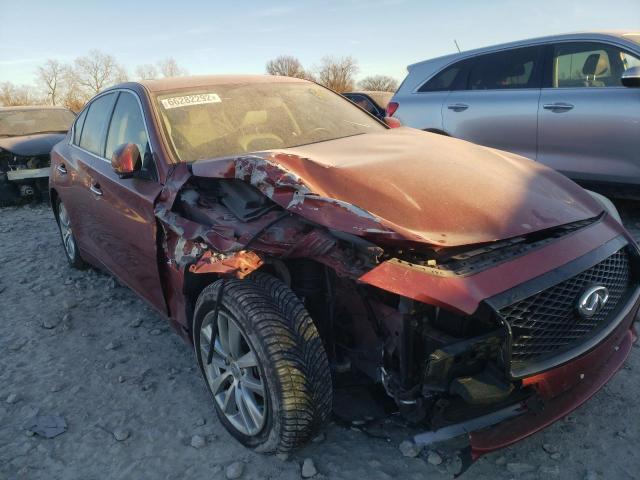 Photo 1 from auction – 2014 INFINITI Q50 BASE with VIN JN1BV7AR6EM689450