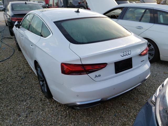 Photo 3 from auction – 2021 AUDI A5 PREMIUM with VIN WAUFACF58MA042019