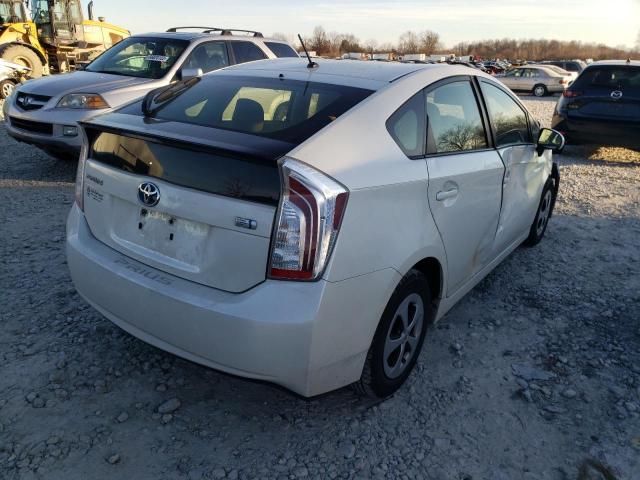 Photo 4 from auction – 2012 TOYOTA PRIUS with VIN JTDKN3DU3C1578665